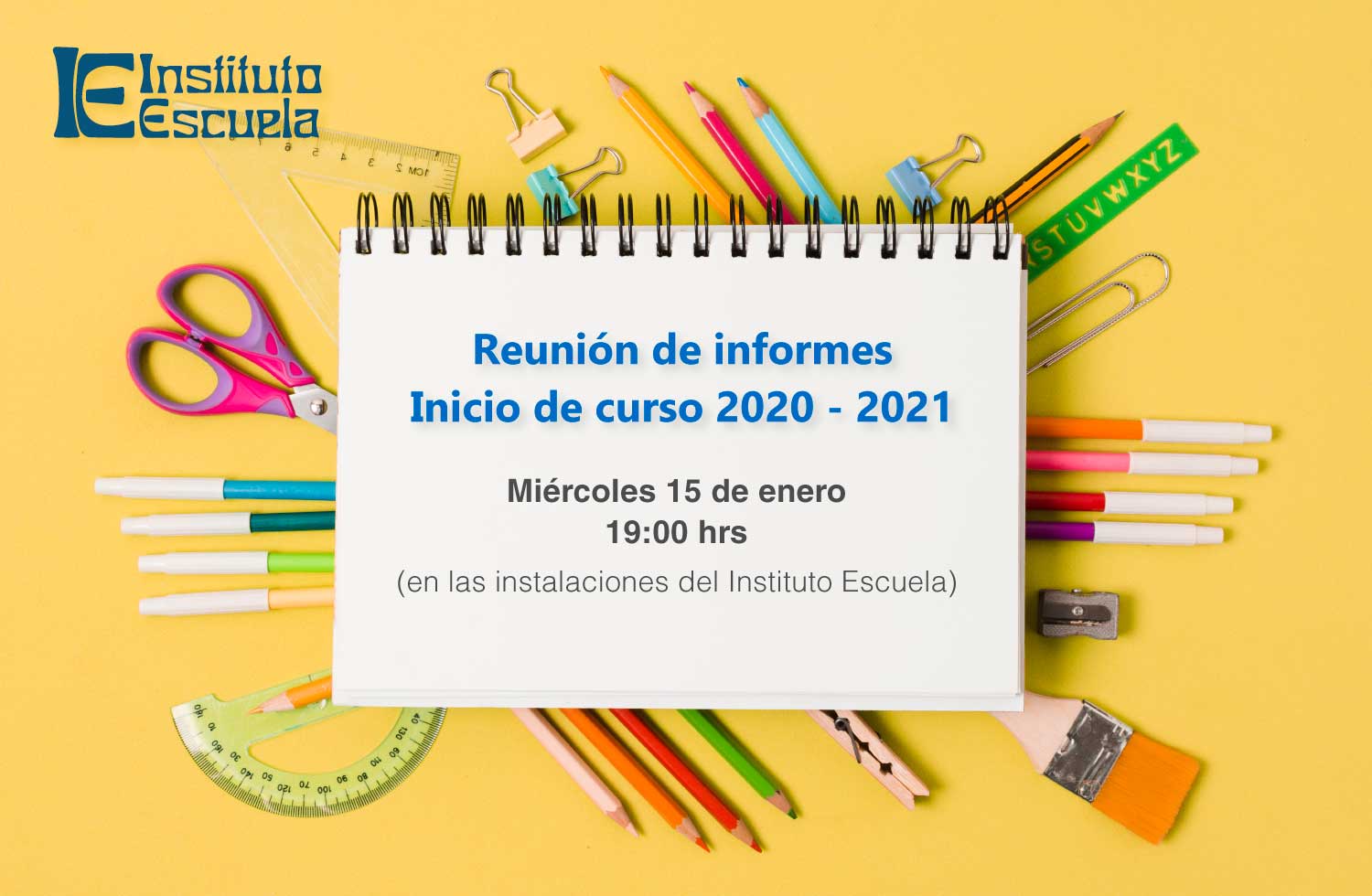 Inicio de Curso 2020 - 2021
