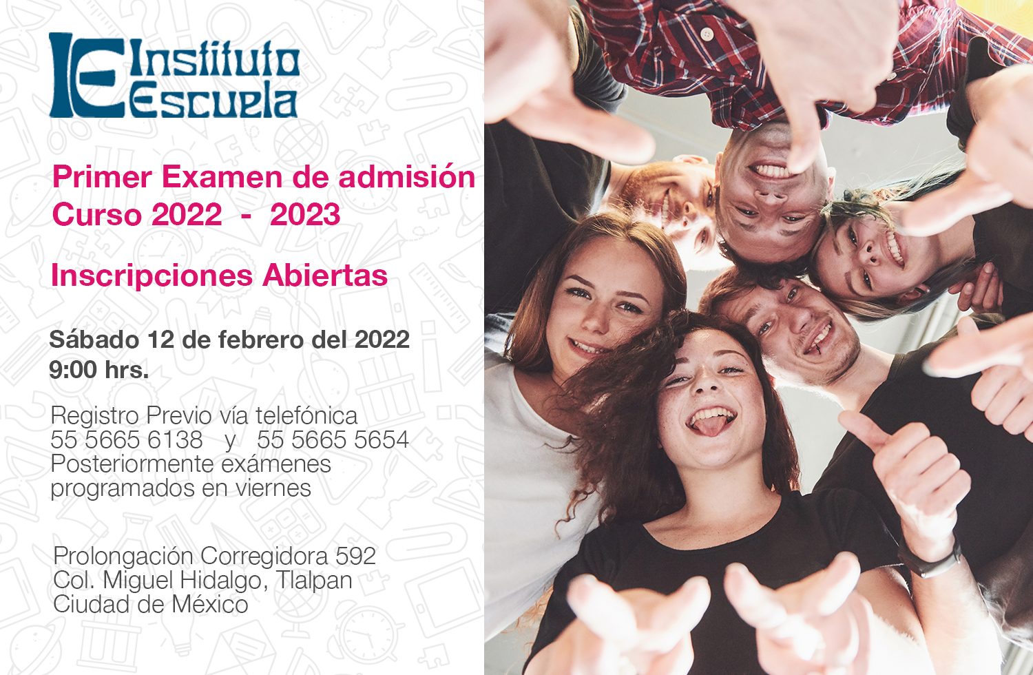 Examen de Admisión 2022 - 2023